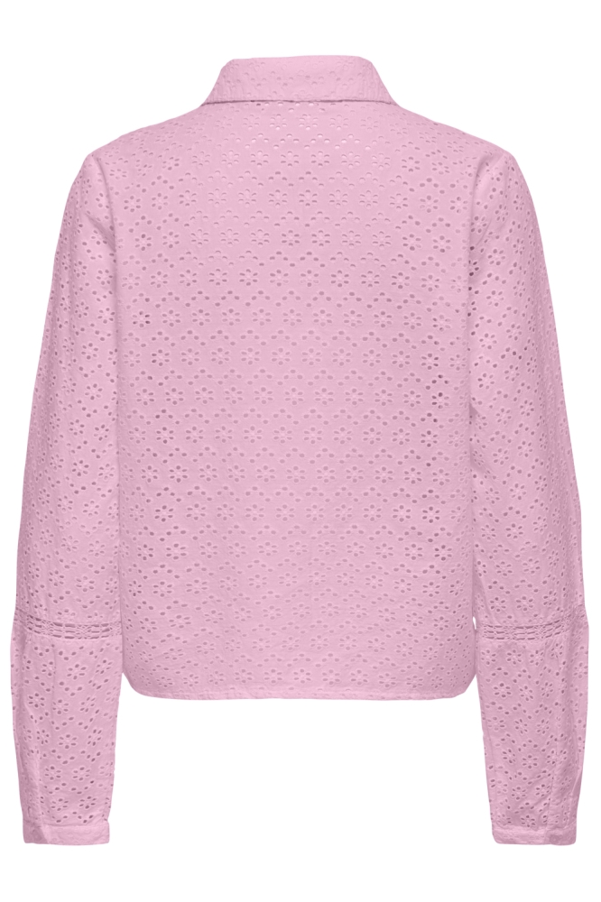 ONLANGUS L/S EMB SHIRT EX WVN 15368787 Pink Lady